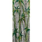 WENKO Bamboo Bambusvorhänge mit Insekten-Motiv aus Holz 