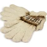 Beige Fingerlose Handschuhe & Halbfinger-Handschuhe aus Alpaka-Wolle für Herren Einheitsgröße 