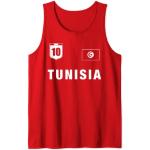 Tunesien Fussball Team Fan Trikot Rot Tunesien Des
