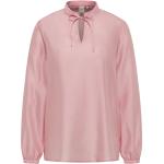 Reduzierte Rosa Elegante Eterna Tunika-Blusen aus Seide für Damen Größe S 