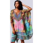 Bunte Afrika-Muster SUNFLAIR V-Ausschnitt Sommerkleider für Damen 