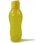 TUPPERWARE To Go Eco 750ml gelb Trinkflasche Clippverschluss Ökoflasche Flasche