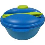 Blaue Tupperware Salat Lunchboxen & Snackboxen 