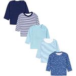 Dunkelblaue Langärmelige TupTam Printed Shirts für Kinder & Druck-Shirts für Kinder für Babys Größe 68 