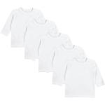 Weiße Langärmelige TupTam Printed Shirts für Kinder & Druck-Shirts für Kinder für Babys Größe 74 