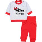 Rote Langärmelige TupTam Printed Shirts für Kinder & Druck-Shirts für Kinder aus Baumwolle für Mädchen Größe 92 2-teilig 