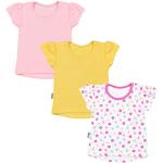 Rosa Kurzärmelige TupTam Kinder T-Shirts für Babys Größe 74 3-teilig für den für den Sommer 