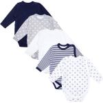Weiße Unifarbene TupTam Kinderwickelbodys aus Baumwolle für Babys Größe 68 5-teilig 