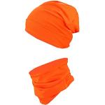 Orange TupTam Mütze Schal Handschuh Sets für Kinder für Jungen 