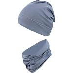 Anthrazitfarbene TupTam Mütze Schal Handschuh Sets für Kinder für Jungen 