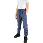 TupTam Jungen Jogginghose Kinder Sporthose mit Bündchen Sweathose Unifarben, Farbe: Jeans, Größe: 152