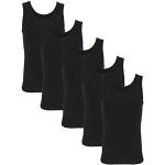Schwarze Ärmellose TupTam Kinderunterhemden für Jungen Größe 158 5-teilig 