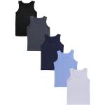 Anthrazitfarbene Ärmellose TupTam Kinderunterhemden für Jungen Größe 158 5-teilig 