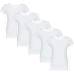 Weiße Kurzärmelige TupTam Kinderunterhemden für Jungen Größe 122 5-teilig 