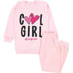 Pinke Motiv TupTam Lange Kinderschlafanzüge mit Pandamotiv aus Baumwolle für Mädchen Größe 122 2-teilig 