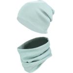 Graue TupTam Mütze Schal Handschuh Sets für Kinder aus Jersey für Mädchen Größe 56 