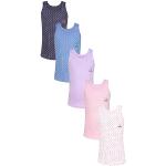 Violette Ärmellose TupTam Kinderunterhemden für Mädchen Größe 158 5-teilig 
