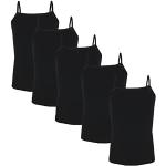 Schwarze TupTam Kinderunterhemden aus Baumwolle für Mädchen Größe 158 5-teilig für den für den Sommer 
