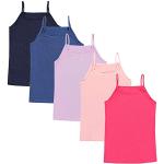 Rosa Gepunktete TupTam Kinderunterhemden aus Baumwolle für Mädchen Größe 146 5-teilig für den für den Sommer 