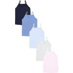 Hellblaue TupTam Kinderunterhemden aus Baumwolle für Mädchen Größe 158 5-teilig für den für den Sommer 