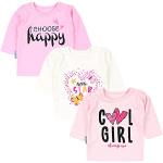 Pinke Langärmelige TupTam Printed Shirts für Kinder & Druck-Shirts für Kinder mit Maus-Motiv aus Baumwolle für Babys Größe 62 