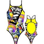 Gelbe Punk Sportbadeanzüge & Schwimmanzüge für Kinder für Mädchen 