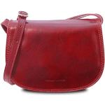 Reduzierte Rote Tuscany Leather Isabella Saddlebags aus Leder für Damen 