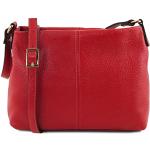 Rote Tuscany Leather Lederhandtaschen aus Leder für Damen 