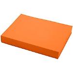 Oranges farbiges Papier DIN A4, 100g, 100 Blatt aus Papier 