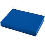 Blaues farbiges Papier DIN A4, 100g, 100 Blatt aus Papier 
