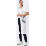 Reduzierte Weiße Sportliche Tuzzi Maxi Rundhals-Ausschnitt Damencardigans ohne Verschluss Größe M 