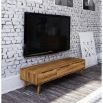 Retro Main Möbel TV-Lowboards & Fernsehtische Geölte aus Massivholz Breite 100-150cm, Höhe 0-50cm, Tiefe 0-50cm 