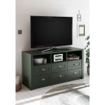 Grüne Ridgevalley TV-Lowboards & Fernsehtische aus MDF Breite 100-150cm, Höhe 50-100cm, Tiefe 0-50cm 