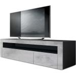 Schwarze Moderne Vladon TV-Lowboards & Fernsehtische aus Beton 