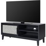 Reduzierte Schwarze kollected TV-Lowboards & Fernsehtische aus MDF Breite 50-100cm, Höhe 0-50cm, Tiefe 0-50cm 