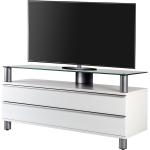 Weiße VCM TV-Lowboards & Fernsehtische aus MDF Breite 100-150cm, Höhe 50-100cm, Tiefe 0-50cm 