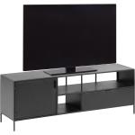 Schwarze Red Living TV-Lowboards & Fernsehtische aus Metall Breite 100-150cm, Höhe 0-50cm, Tiefe 0-50cm 