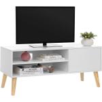 Weiße Red Living TV-Lowboards & Fernsehtische aus MDF Breite 100-150cm, Höhe 0-50cm, Tiefe 0-50cm 