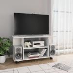 Weiße Brayden Studio TV Schränke & Fernsehschränke aus Holz Breite 50-100cm, Höhe 0-50cm, Tiefe 0-50cm 