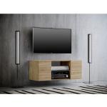 Braune VCM Jusa TV-Lowboards & Fernsehtische aus MDF Breite 50-100cm, Höhe 0-50cm, Tiefe 0-50cm 