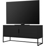 Schwarze Tenzo TV-Lowboards & Fernsehtische Breite 100-150cm, Höhe 50-100cm, Tiefe 0-50cm 