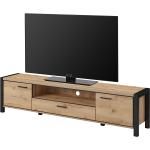 Braune Red Living TV-Lowboards & Fernsehtische aus MDF Breite 200-250cm, Höhe 0-50cm, Tiefe 0-50cm 
