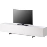 Weiße Fredriks TV-Lowboards & Fernsehtische aus Metall Breite 200-250cm, Höhe 0-50cm, Tiefe 0-50cm 