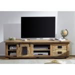 Rustikale Massivmöbel24 TV-Lowboards & Fernsehtische aus Massivholz Breite 50-100cm, Höhe 150-200cm 