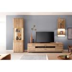 Braune Loftscape TV-Lowboards & Fernsehtische aus Holz Breite 200-250cm, Höhe 50-100cm, Tiefe 0-50cm 