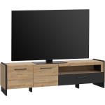 Schwarze Red Living TV-Lowboards & Fernsehtische aus MDF Breite 150-200cm, Höhe 50-100cm, Tiefe 0-50cm 