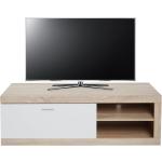 Braune Moderne Mendler TV Schränke & Fernsehschränke aus Eiche Breite 100-150cm, Höhe 0-50cm, Tiefe 0-50cm 