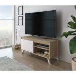 Weiße Moderne TV Schränke & Fernsehschränke aus Holz mit Beinen 