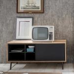 Anthrazitfarbene Moderne Möbel Exclusive TV Schränke & Fernsehschränke aus Holz Breite 50-100cm, Höhe 0-50cm, Tiefe 0-50cm 