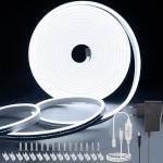 Reduzierte Weiße Dimmbare LED Lichtschläuche aus Silikon 
